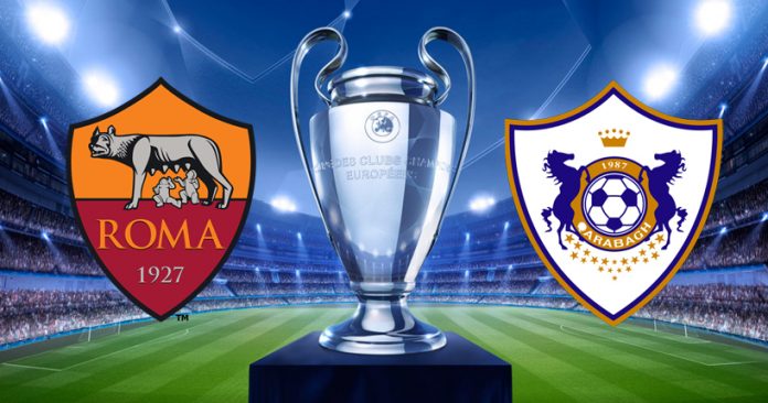 Roma Qarabag qualificazione a un passo. E non si può sbagliare
