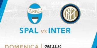 Formazioni Spal-Inter