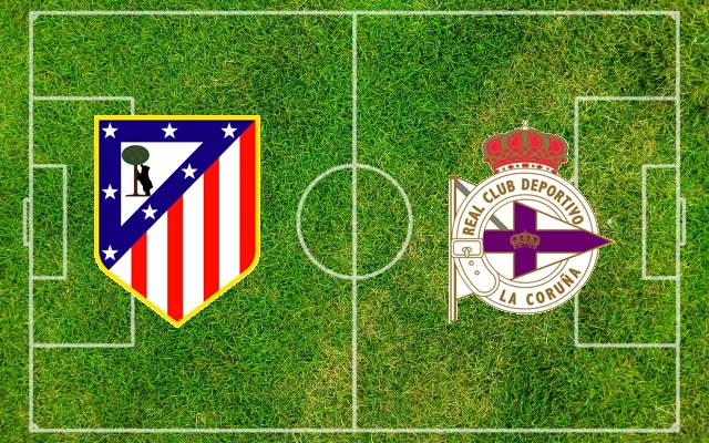 Atletico Madrid-Deportivo La Coruna formazioni atletico madrid-deportivo la coruna