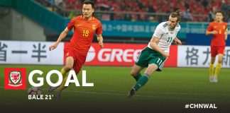 Cina Galles Bale hat-trick