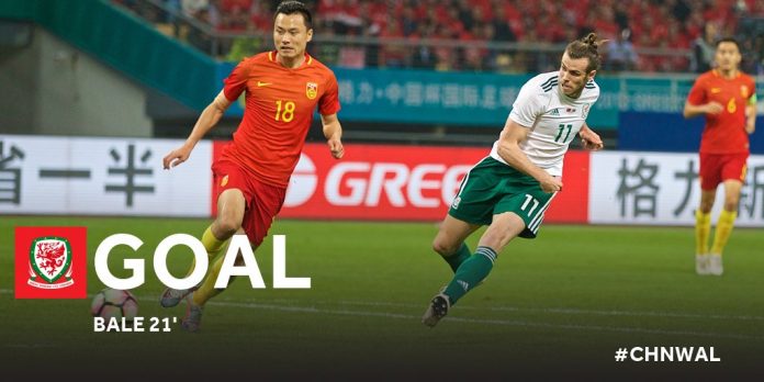 Cina Galles Bale hat-trick Cina Galles Bale hat-trick