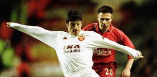 Liverpool Roma rigore coppa uefa