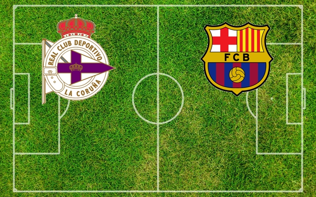 Dep. La Coruna-Barcellona Formazioni Dep. La Coruna-Barcellona