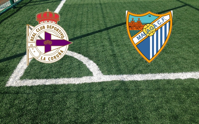 Dep. La Coruna-Malaga Formazioni Dep. La Coruna-Malaga