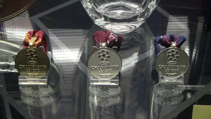 Manchester_United_Champions_League_Medals calcio italiano vs calcio spagnolo