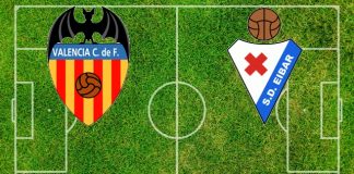 Formazioni Valencia-Eibar