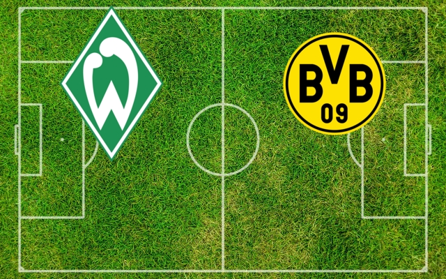 Formazioni Werder-Borussia Dortmund