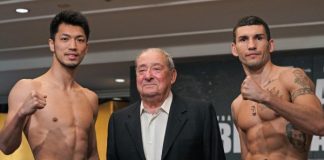 Mondiale WBA, il sogno di Blandamura si interrompe all’ottava ripresa Murata Blandamura ko