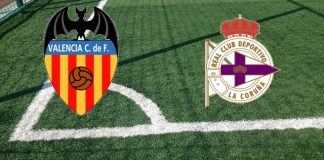 Formazioni Valencia-Dep. La Coruna