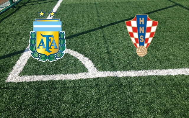 Formazioni Argentina-Croazia