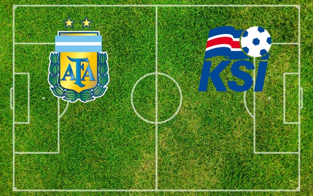 Argentina-Islanda Formazioni Argentina-Islanda