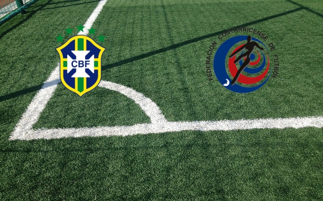 Formazioni Brasile-Costa Rica