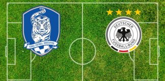 Formazioni Corea del Sud-Germania