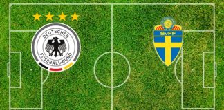 Formazioni Germania-Svezia