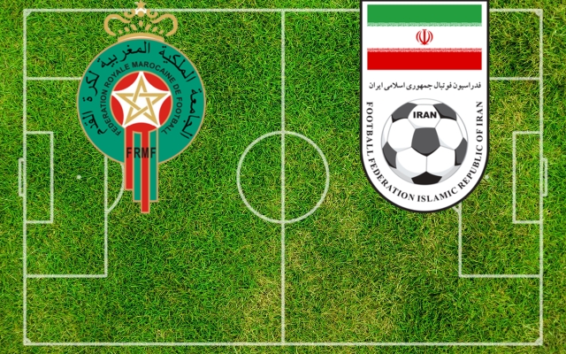 Marocco-Iran Formazioni Marocco-Iran