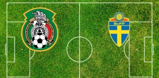 Formazioni Messico-Svezia