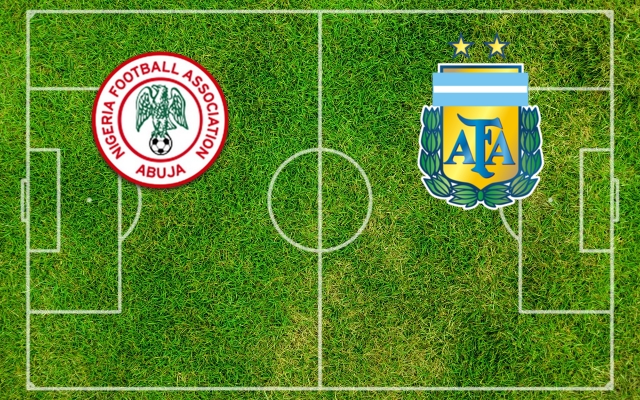 Nigeria-Argentina Formazioni Nigeria-Argentina