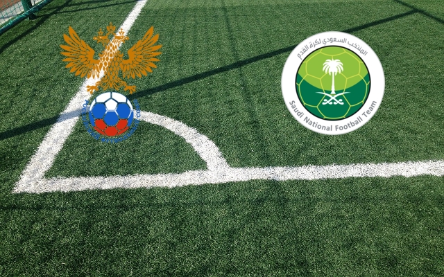 Formazioni Russia-Arabia Saudita