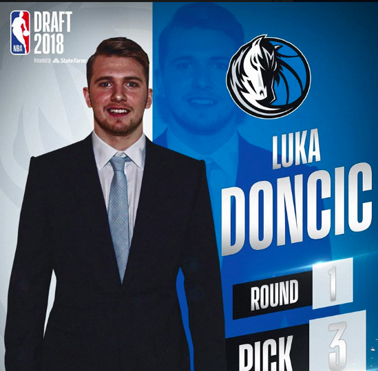 NBA Draft Doncic Dallas