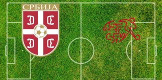 Formazioni Serbia-Svizzera