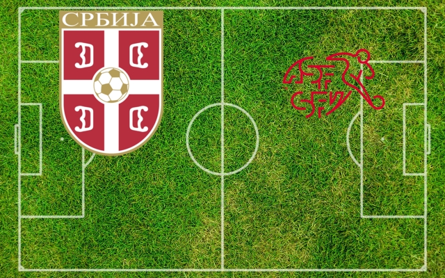 Serbia-Svizzera Formazioni Serbia-Svizzera