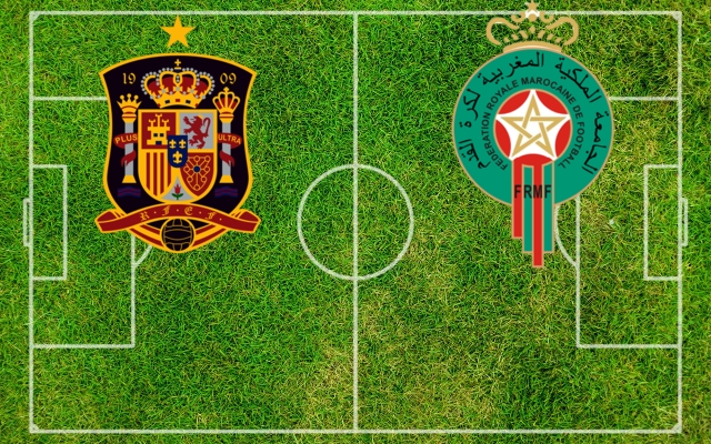 Spagna-Marocco Formazioni Spagna-Marocco
