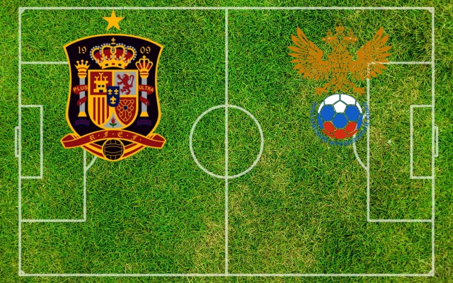 Formazioni Spagna-Russia