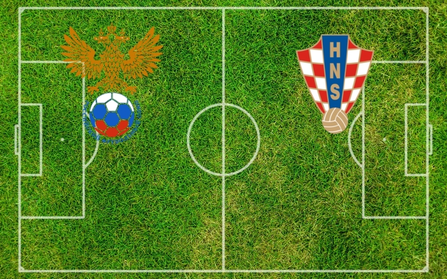 Formazioni Russia-Croazia