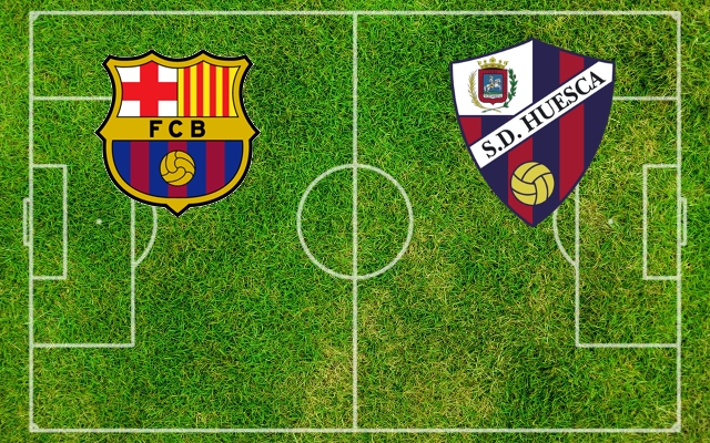 Barcellona-Huesca Formazioni Barcellona-Huesca