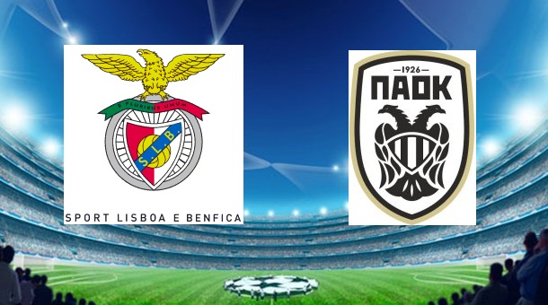 Formazioni Benfica PAOK