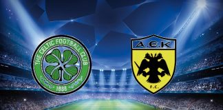 formazioni Celtic AEK Atene