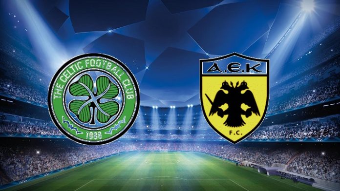 formazioni Celtic AEK Atene