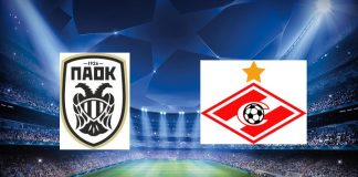 Formazioni PAOK - Spartak Mosca