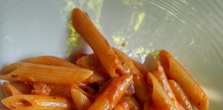 Maccheroncini, cioè penne, alla Sancho Ferragosto a Milano