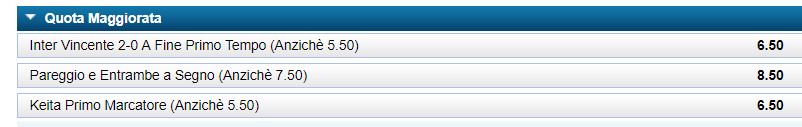 Inter-Parma William Hill