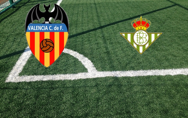 Valencia-Real Betis Formazioni Valencia-Real Betis