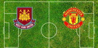 Formazioni West Ham-Manchester United