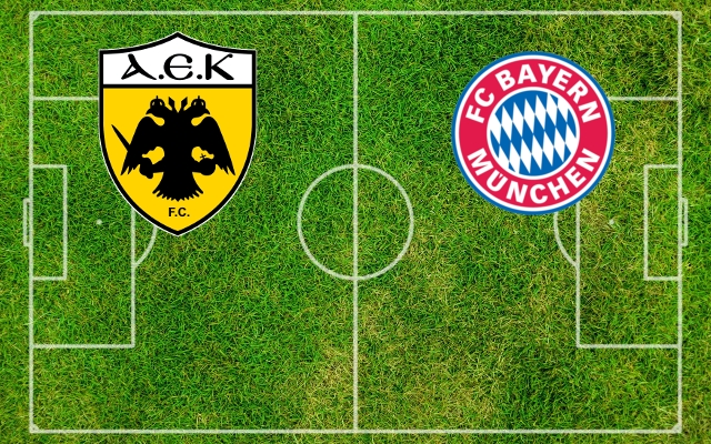 AEK Atene-Bayern Monaco Formazioni AEK Atene-Bayern Monaco