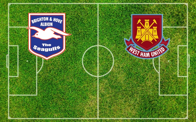 Brighton-West Ham Formazioni Brighton-West Ham