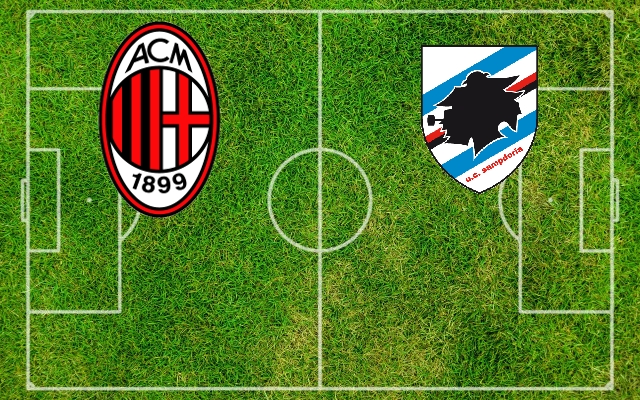 Milan-Sampdoria Formazioni Milan-Sampdoria