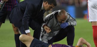 Per Messi frattura del radio, almeno tre settimane di stop Infortunio Messi
