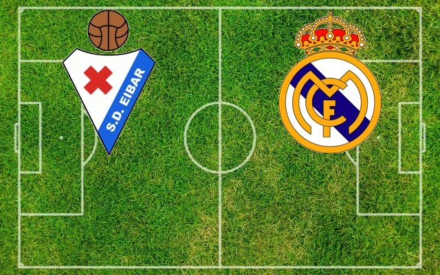 Eibar-Real Madrid Formazioni Eibar-Real Madrid