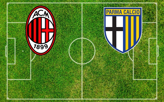Milan-Parma Formazioni Milan-Parma