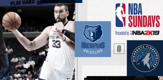 NBA Sunday Timberwolves Grizzlies