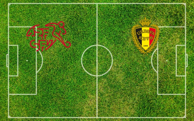 Formazioni Svizzera-Belgio