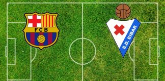 Formazioni Barcellona-Eibar