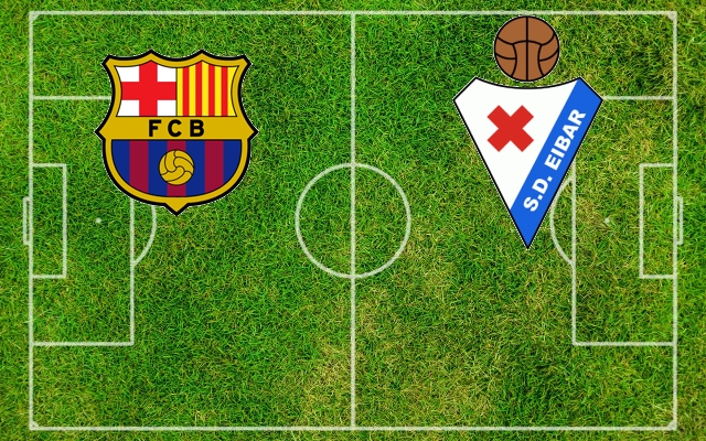 Formazioni Barcellona-Eibar