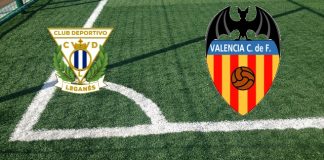 Formazioni Leganes-Valencia