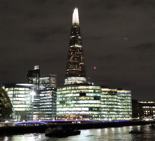 Londra di notte Parma-Inter 0-1