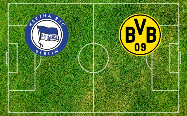 Formazioni Hertha BSC-Borussia Dortmund